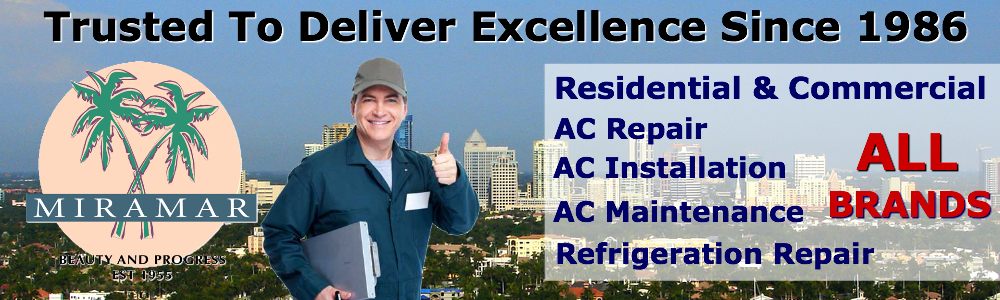 AC Repair Service Miramar FL air conditioning contractors South Florida