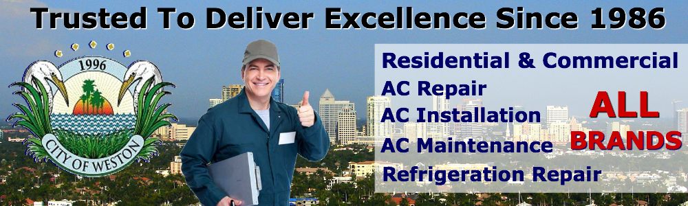 ac repair service weston fl air conditioning contractors in south florida