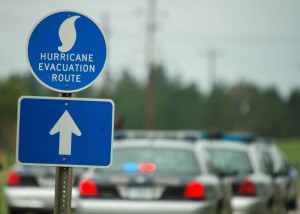 hurricane evacuation route